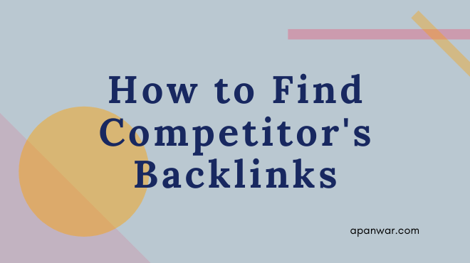 Finding Competitor's Backlinks Using Linkminer.com