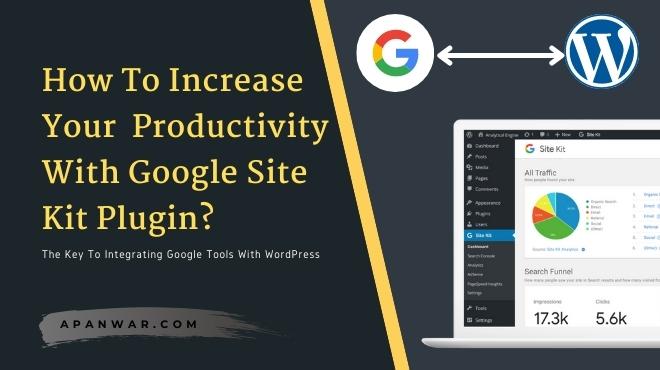 What is google site kit step by step process to install the plugin