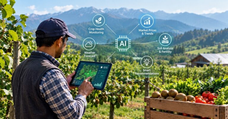 AI technology helping farmers monitor crops and make agricultural decisions