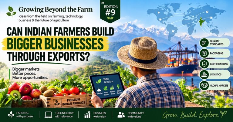Can Indian Farmers Build Bigger Businesses Through Exports?