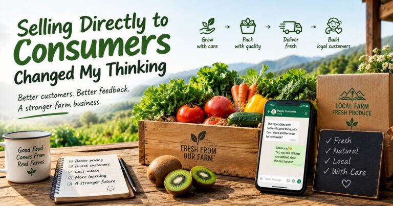 As A Farmer Selling Directly to Consumers Changed My Thinking